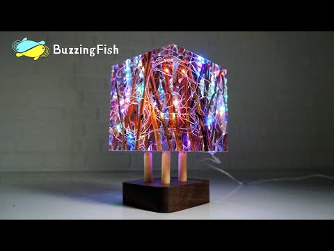 Видео: Resin Night Lamp с эпоксидной смолой и мертвыми ветвями / Resin ART