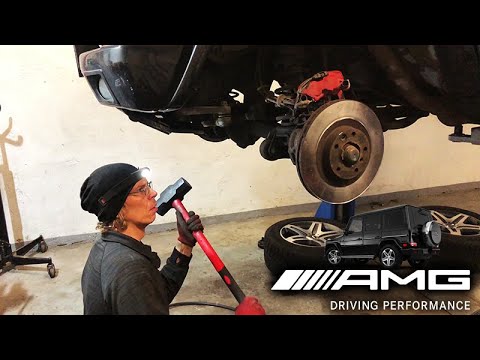 Видео: G55 AMG VLOG #2. Гелик! Восстановление тормозной системы