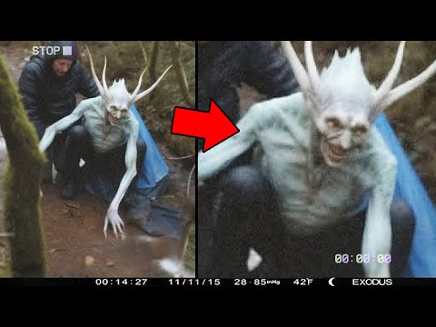 Видео: НАКОНЕЦ его ПОЙМАЛИ!!! 10 Страшных Видео Снятых на Камеру