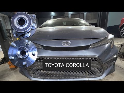 Видео: замена подшипника ступицы переднего колеса ... toyota corolla 2019-2023 #подвеска #тойота #королла