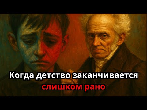 Видео: Трагедия ребёнка, которого заставили слишком рано повзрослеть | Артур Шопенгауэр
