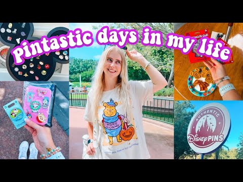 Видео: Дни PinTastic в моей жизни🤭*выпуск новых значков, обмен и день рождения Magic Kingdom!*
