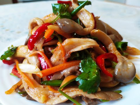 Видео: Хе из грибов. (Корейская кухня)