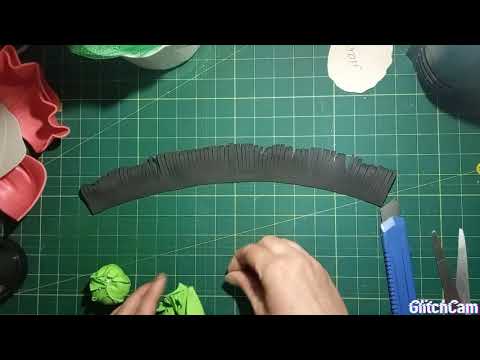 Видео: Мак из остатков изолона, фоамирана