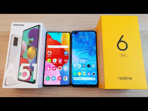 Видео: SAMSUNG GALAXY A51 VS REALME 6 PRO - ОГРОМНАЯ ПРОПАСТЬ ЗА ОДИНАКОВУЮ СТОИМОСТЬ!
