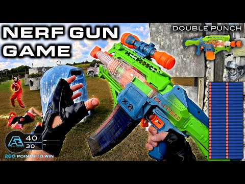 Видео: NERF GUN GAME 22.0 | (Шутер от первого лица Nerf!)