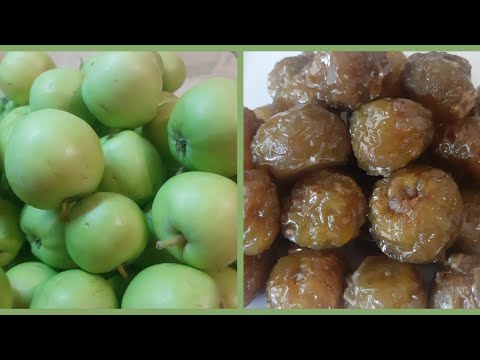 Видео: ԿԱՆԱՉ ԽՆՁՈՐԻ ՉԻՐ.           ЦУКАТЫ ИЗ ЗЕЛЁНЫХ ЯБЛОК.    CANDIED GREEN APPLE.