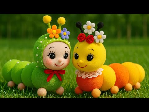 Видео: 😍2 разные игрушки-гусеницы, сделанные из носков/🧦 Таких милых гусениц нет в магазинах игрушек🎉