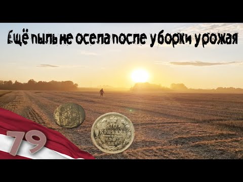 Видео: 79. Ещё пыль не осела после уборки урожая. Коп в Латвии.