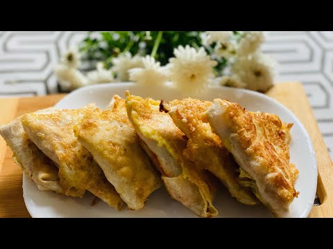 Видео: 🔥 Швидка і смачна закуска за 15 хвилин!Трикутники з лаваша з сиром та грибами,ідеально для перекусу!