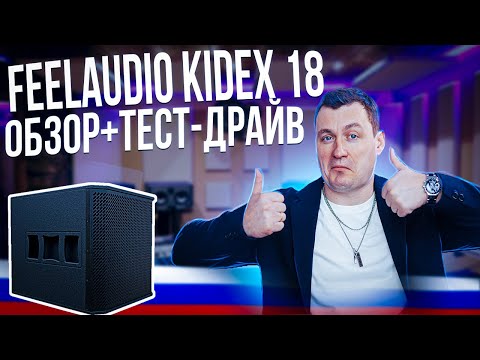 Видео: Сабвуфер FEELAUDIO KIDEX 18 | обзор+тест