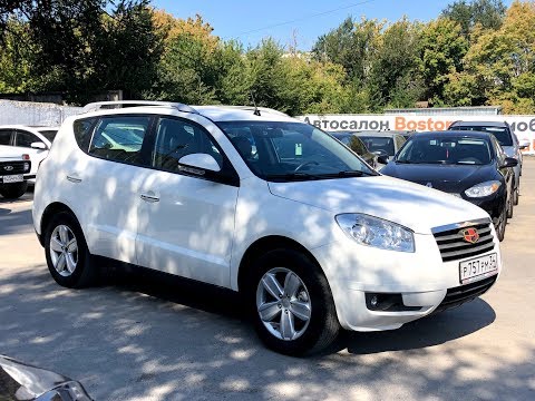 Видео: Geely Emgrand X7, 2014, 2.0 MT (139 л.с.) Экспресс обзор от Сергея Бабинова, Автосалон Boston