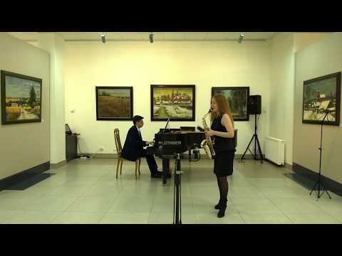 Видео: У.Солтан "Мелодiя" для саксафона i фартэпiяна