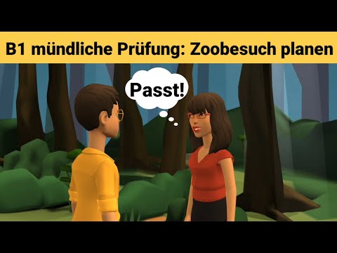 Видео: Устный экзамен по немецкому языку B1 | Планируем что-то вместе/диалог | разговорная часть 3