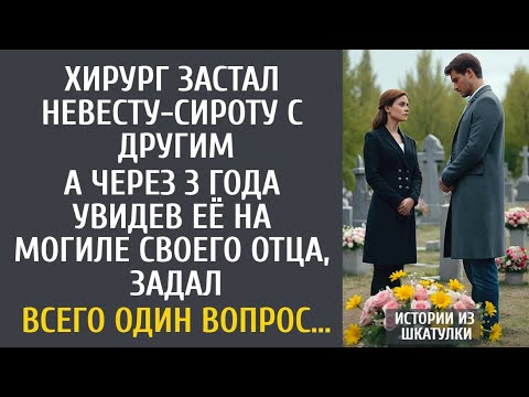 Видео: Хирург застал невесту-сироту с другим… А через 3 года увидев её на могиле отца, задал один вопрос…