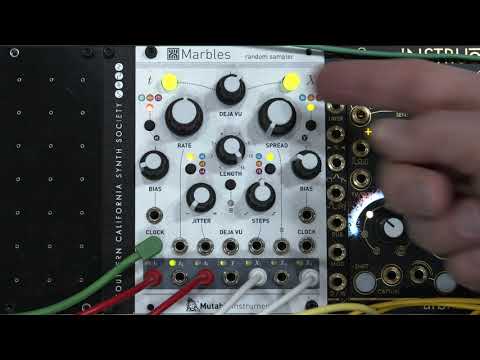 Видео: Генеративное патчингирование 4.1: Введение в Marbles от Mutable Instruments