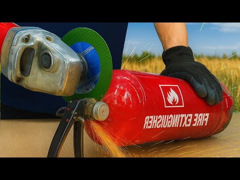 Видео: Никто не знает, что сломанные огнетушители — настоящая золотая жила! Собирайте их и используйте пов