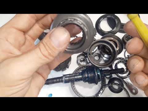 Видео: Shimano nexus inter 7, SG-7C18 полная разборка и правильная смазка