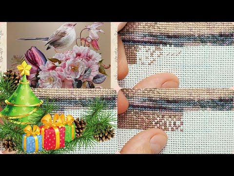 Видео: Процесс вышивки крестом🪡//Cross-stitch