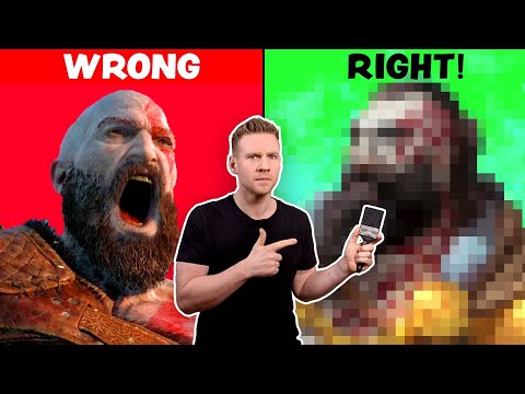 Видео: Рисовать игровых персонажей ТОЛЬКО по их описаниям...