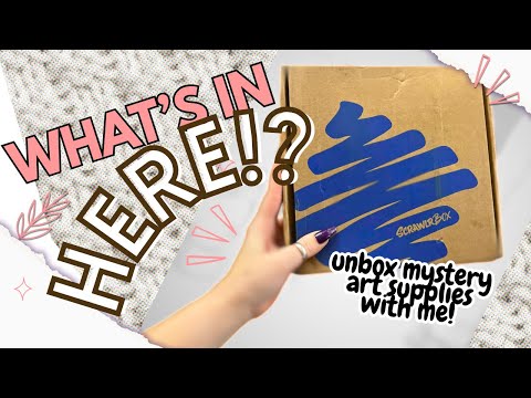 Видео: ДАВАЙТЕ ЗАГЛЯНЕМ! | РАСПАКОВКА Таинственной коробки #ScrawlrBox!