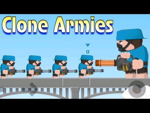 Видео: Армия прокаченных гигантов Brute Clone Armies, рейд базы