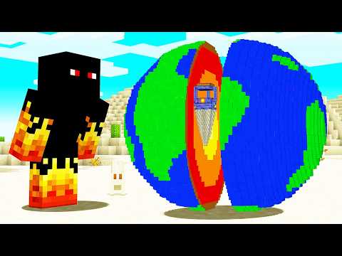 Видео: ДОБРАЛСЯ ДО ДРУГОГО КОНЦА МИРА В MINECRAFT