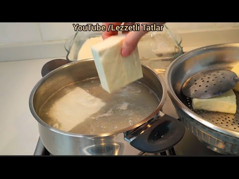 Видео: Бросьте сыр в кипящую воду, результат будет великолепным 👌 Самый простой рецепт деревенского сыра ✅