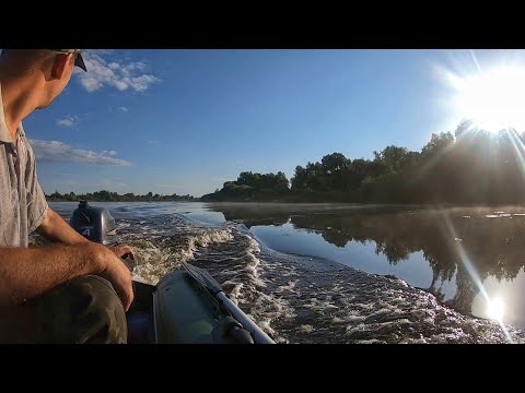 Видео: ПЕРШИЙ ВИХІД НА ДЕСНУ З ЛОДКИ!!! Ловля щуки на тролінг