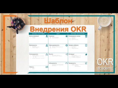 Видео: Вебинар Шаблон Внедрения OKR