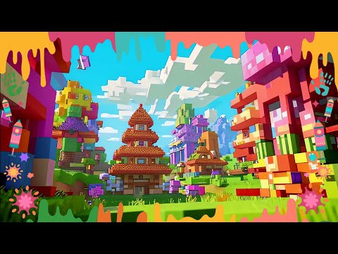 Видео: Играем в Minecraft в мире Смешариков — в Ромашковой долине!