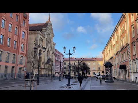 Видео: Осенний Петербург. Мороз и солнце...