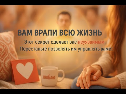 Видео: Вам всю жизнь врали о ваших эмоциях. Этот секрет сделает вас неуязвимым к любому негативу.