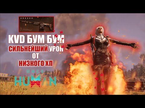Видео: KVD БУМ БУМ! Огромный урон от низкого ХП в Once Human