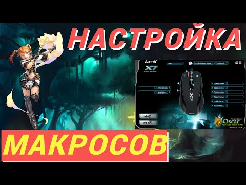 Видео: Макросы L2, макросы на мышку X7, a4Tech, bloody Oscar editor , Macros lineage2