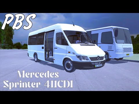 Видео: ПО КОЛПИНО НА MERCEDES SPRINTER 411CDI PBS 