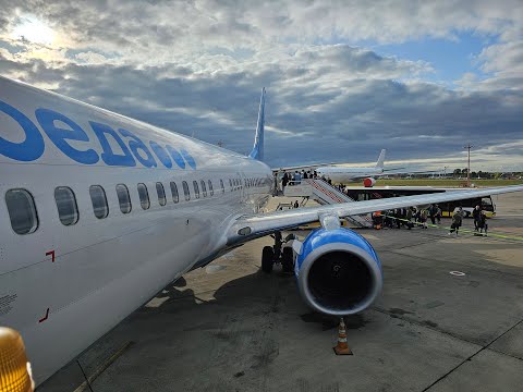 Видео: Взлет из Внуково Boeing 737-800 Победа