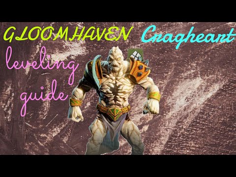 Видео: Gloomhaven PC | Пустотелый | Guide 1-9 уровень | Cragheart  | Leveling Guide!