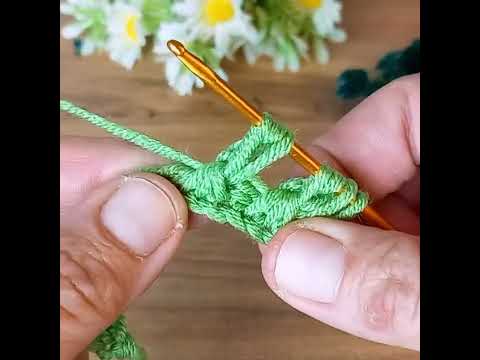 Видео: ⭐️вау⭐️ Очень простое объяснение модели двухцветного мотива крючком #вязаниекрючком #вязаниесписком