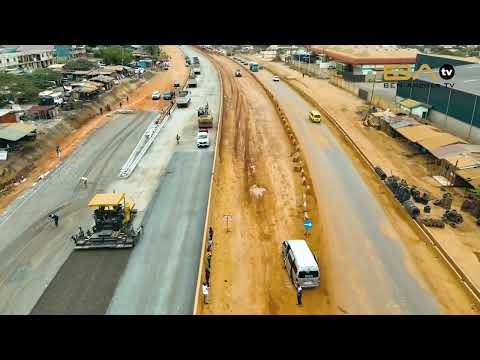 Видео: Снимок с дрона в 4K! Подробный обзор проекта строительства разветвлённой сети дорог Касоа-Виннеба...