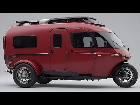 Видео: 2026 Tricycle Camper RV — Компактный дом на колесах с обзором интерьера, экстерьера и цены