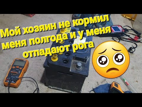 Видео: Аккумулятор кальциевый Тюменский лось 60А/ч чуть-чуть не откинул копыта.Поднимем?