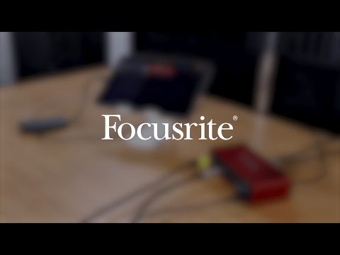 Видео: Запись на iPad USB-C с использованием Focusrite Scarlett 3-го поколения (Garageband)
