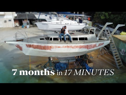 Видео: НЕВЕРОЯТНАЯ ТРАНСФОРМАЦИЯ Boat Work за считанные минуты (ЗАМЕДЛЕННАЯ СЪЕМКА) ⛵️