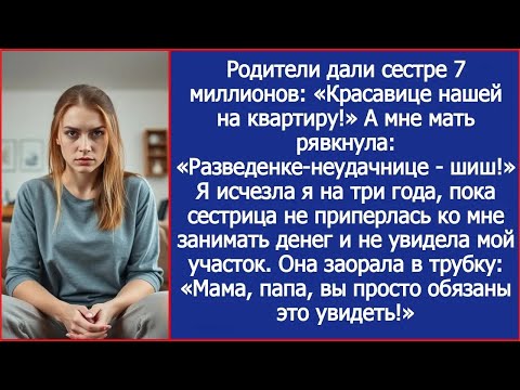 Видео: Семья кинула меня с квартирой, а спустя время нашли мой адрес, чтобы занять денег и просто обал