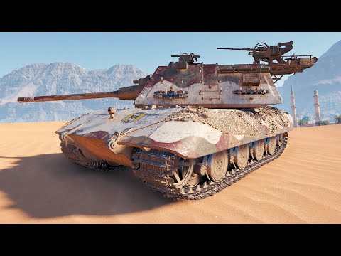 Видео: E 100 - Властелин пустыни - World of Tanks