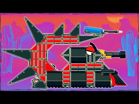 Видео: Monster Tank Battle Стальной скорпион | Супер битва танков | Мультики про танки