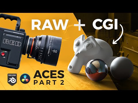 Видео: Добавление визуальных эффектов в кинематографические RAW и LOG-материалы (правильный способ) | AC...