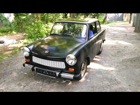 Видео: Электро Трабант с двигателем из генератора Bosch 220a