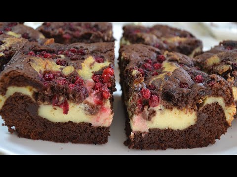 Видео: ШОКОЛАДНЫЙ ПИРОГ ❤️БРАУНИ с ТВОРОЖНОЙ ПРОСЛОЙКОЙ😋
